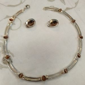 Necklace and Earrings